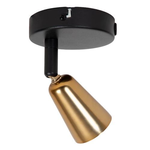 Lucide TIANA - Wall spotlight / Wall light - 1xGU10 - Wall light or Ceiling light - Champagne Color | Essential - detail 1